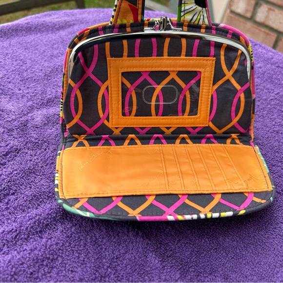 Vera Bradley Jazzy Blooms Kiss n Snap Wallet - Picture 3 of 7